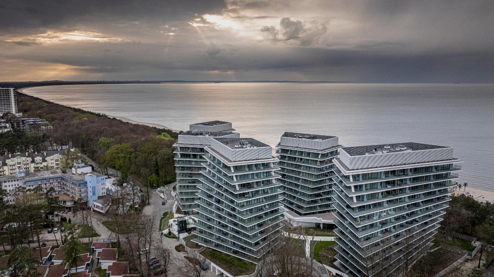 Wave Panorama 8Th Floor Sea View Διαμέρισμα Miedzyzdroje Εξωτερικό φωτογραφία