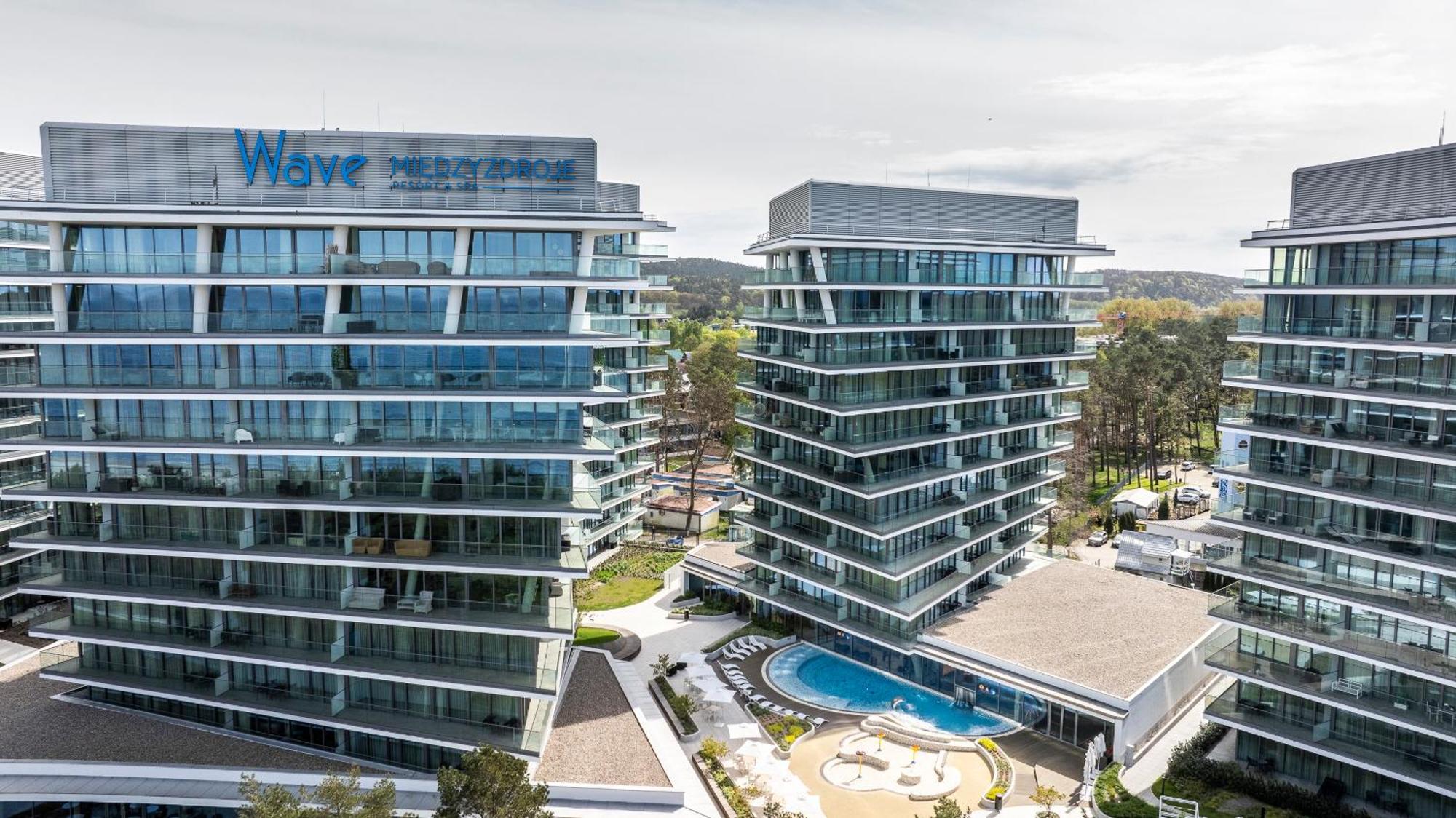 Wave Panorama 8Th Floor Sea View Διαμέρισμα Miedzyzdroje Εξωτερικό φωτογραφία